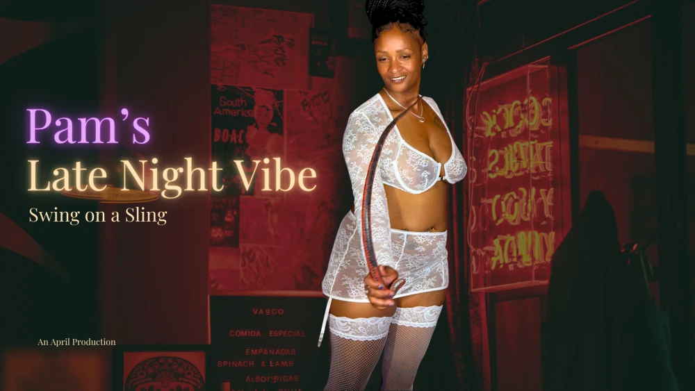 Pam Swings On The Sling: Watch on PureVR